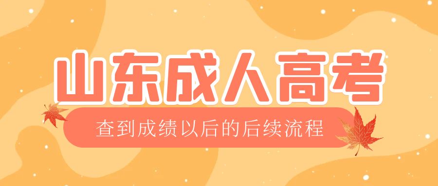 冠县成考查完成绩以后做什么，冠县成考网